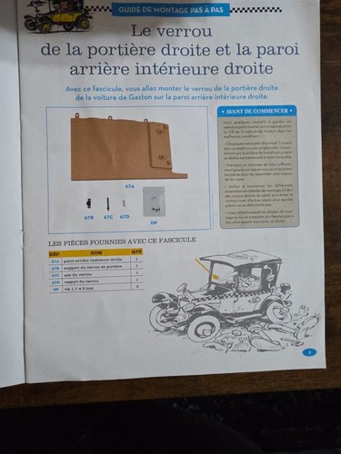 Construisez voiture de - la,