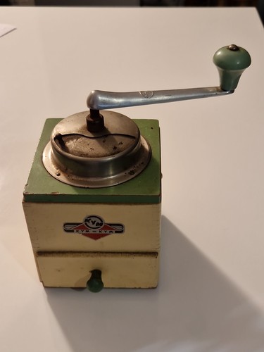Moulin café ancien bois - a,