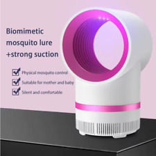Lampe Anti-Moustique électrique Piège à mouches insectes USB Silencieuse blanc