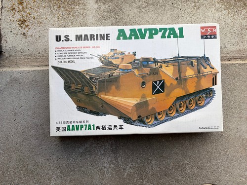Maquette char marine - maquette, us