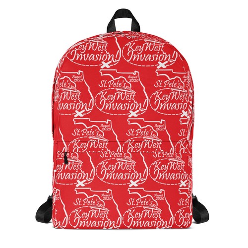 Key west invasion - key, backpack