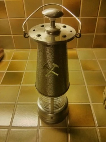 Bouteille lampe mineur - de,