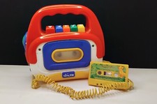 Lecteur enregistreur de K7 vintage CHICCO karaoké - avec K7 Le Roi Lion
