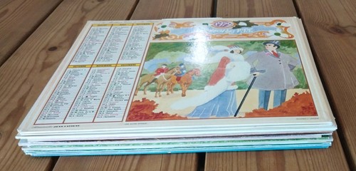 Lot 12calendriers almanachs - lot, la