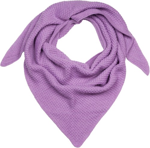 Femme tricot triangulaire