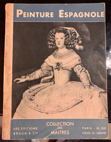 Livre peinture espagnol 1950 - peinture,