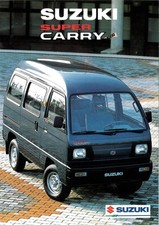 Catalogue brochure prospekt Suzuki Super Carry 1990 CH Fr - Suisse en français