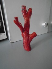 CHINE.19em 20em.TRES RARE CORAIL BAMBOU SCULPTER.EXPERTISER...