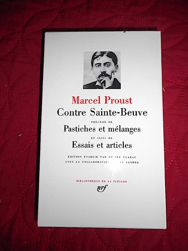 Pleiade proust contre - contre, sainte