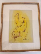 Peinture sur soie - peinture,