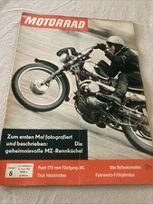Revue moto "das Motorrad" N° 8 1961 Puch 175 MZ Zschopau etc