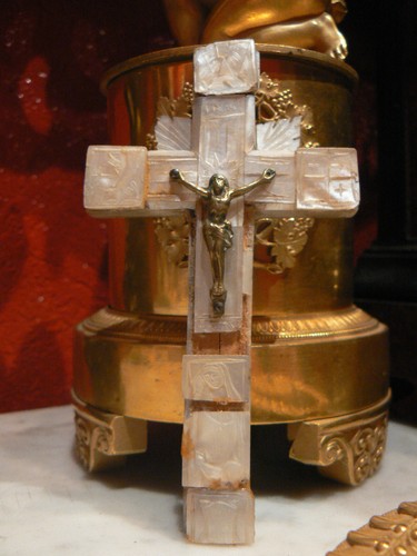 Ancien grand crucifix christ - ancien,