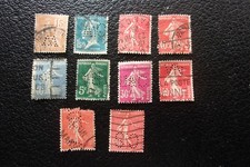FRANCE - lot de timbres