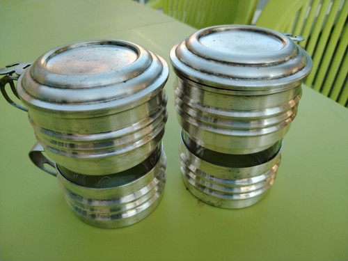 Cafetière année métal - 40, en