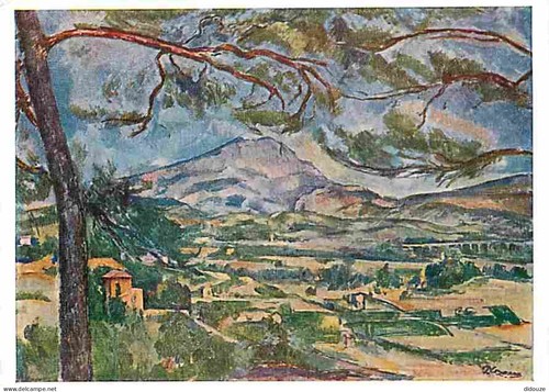 Carte postale art - -, peinture