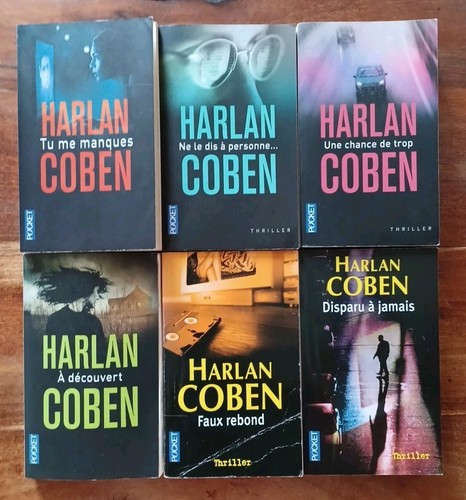 Lot livres harlan coben - harlan,