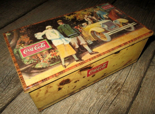Coca cola boite - coca, tôle