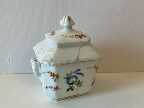 Ancien sucrier porcelaine - , de