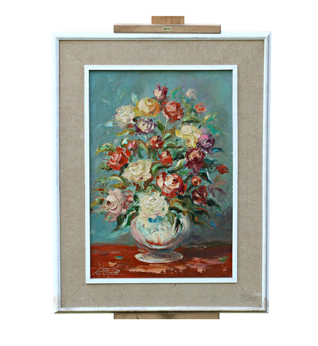Nature morte florale colorée - morte,