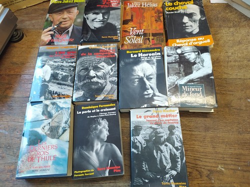 Lot livres terre humaine - lot,