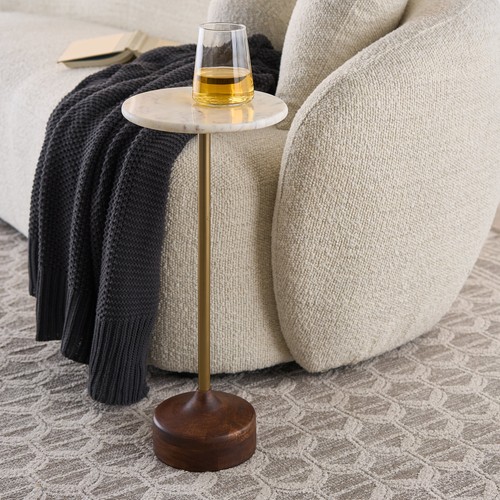 Aster drink table - drink, white