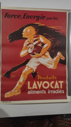 Affiche publicitaire originale - affiche,