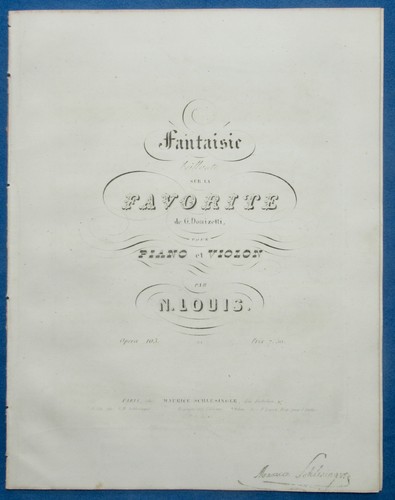 Donizetti favorite - donizetti,