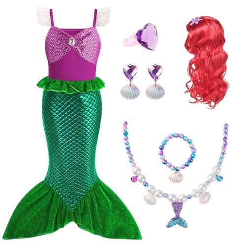 Deguisement robe petite sirene - robe,