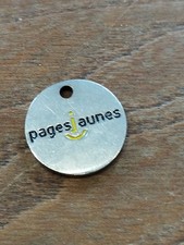 Jeton de caddie :  PAGES JAUNES 