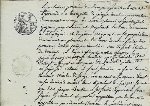 1805 appel lambin plumet - de,