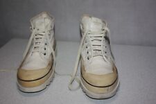 VALENTINO GARAVANI Chaussures à lacets Toile Crème T 39.5