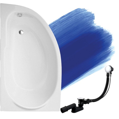 Baignoire bain angle 145x85 - baignoire,