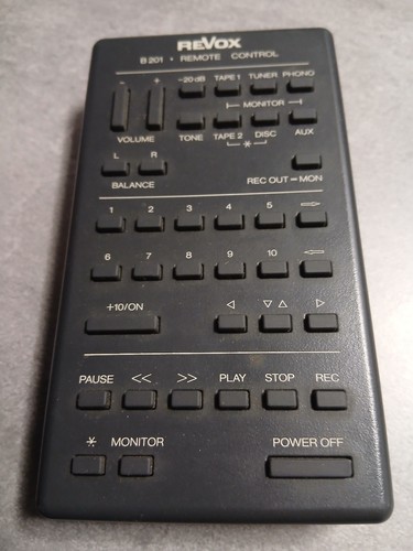 Télécommande revox b201 - revox,