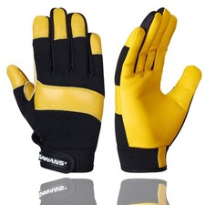 Gants de jardinage en cuir