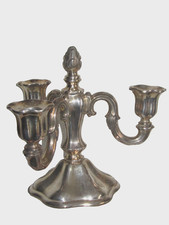 ancien   candélabre poinçon