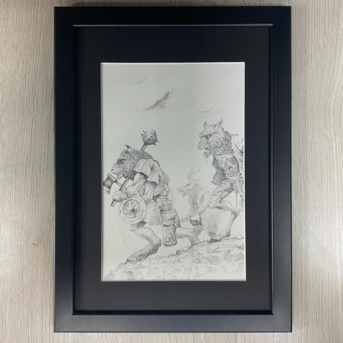 Art encadré runequest rpg - art,