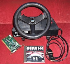 Volant Grand Prix avec carte et jeu power Formule 1 pour PC