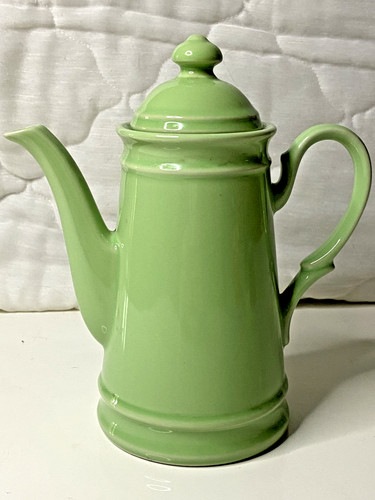 Cafetière faience vert - ,