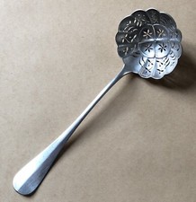 CHRISTOFLE - Grande Cuillère à Saupoudrer - Couvert Ajouré en Métal Argenté