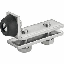 Helm Agricole Butée de Rail Long Portail Coulissant Cale-Porte pour Acier Gummi