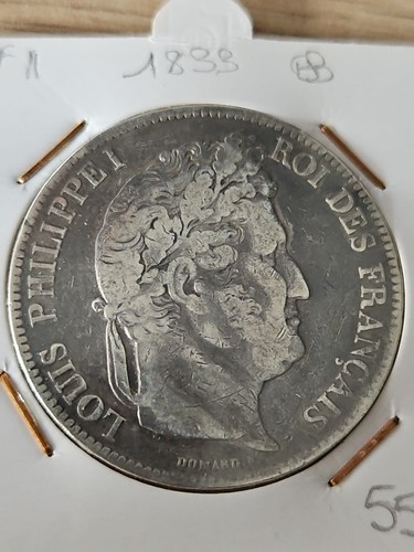Francs argent louis philippe - argent,