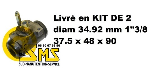 Kit cylindre roue frein - de,