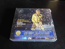 COLLECTOR 2 CD + 1 DVD + PUCE SONORE NEUF "JOHNNY HALLYDAY : HAPPY BIRTHDAY LIVE