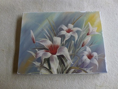 Peinture huile sur toile - huile,