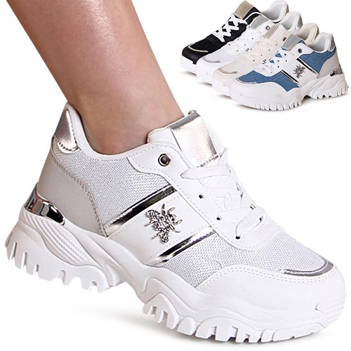 Baskets talons épais en - talons,