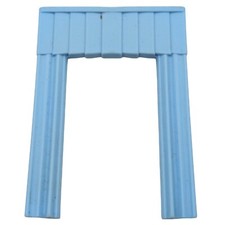 Playmobil rideau bleu ouvert