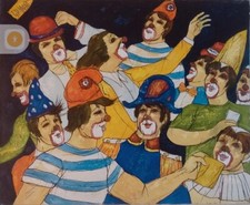 Tableau Peinture Huile Sur