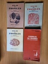 LOT DE 4 ANCIEN LIVRE ATLAS