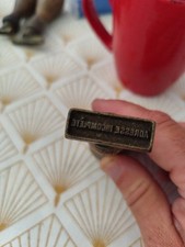 Ancien TAMPON PTT Poste postier ; réformé bronze : adresse incomplète
