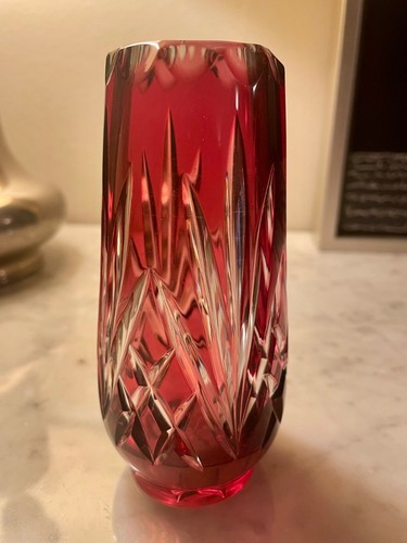 Vase cristal bohème 15 - vase, de